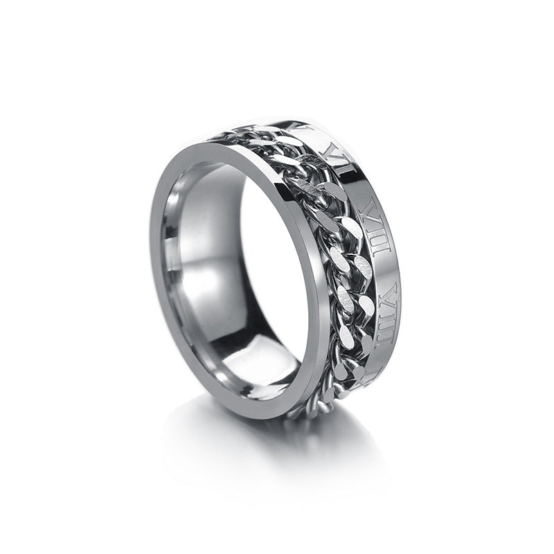 Stainless Steel Men's Ring