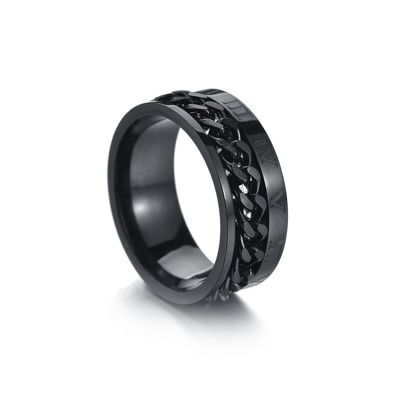 Stainless Steel Men's Ring