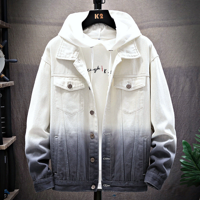 Men's Denim Jacket Loose Casual Jacket