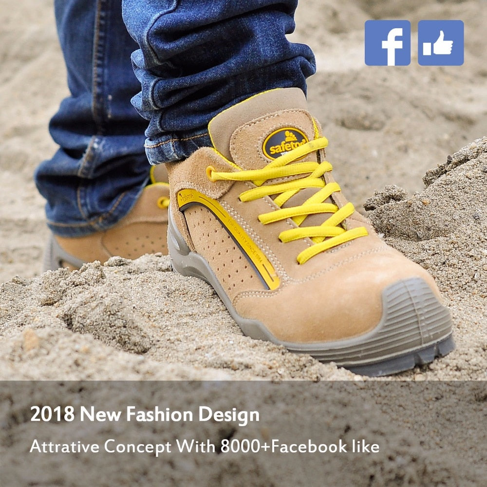 Safety Work Shoes – Cowhide Construction