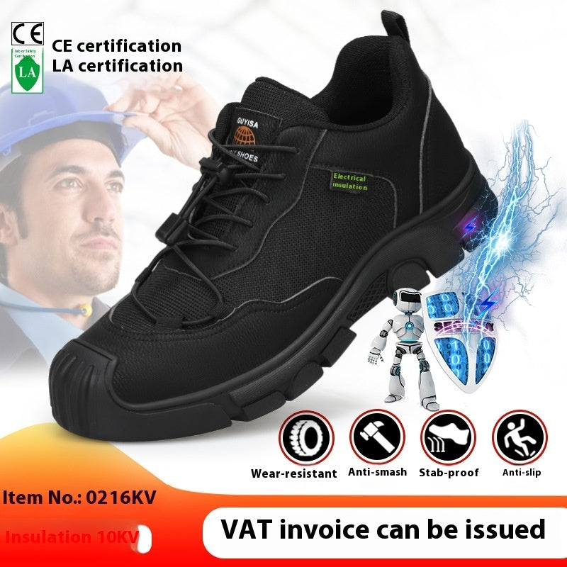 Steel Toe Safety Shoes with Soft Soles