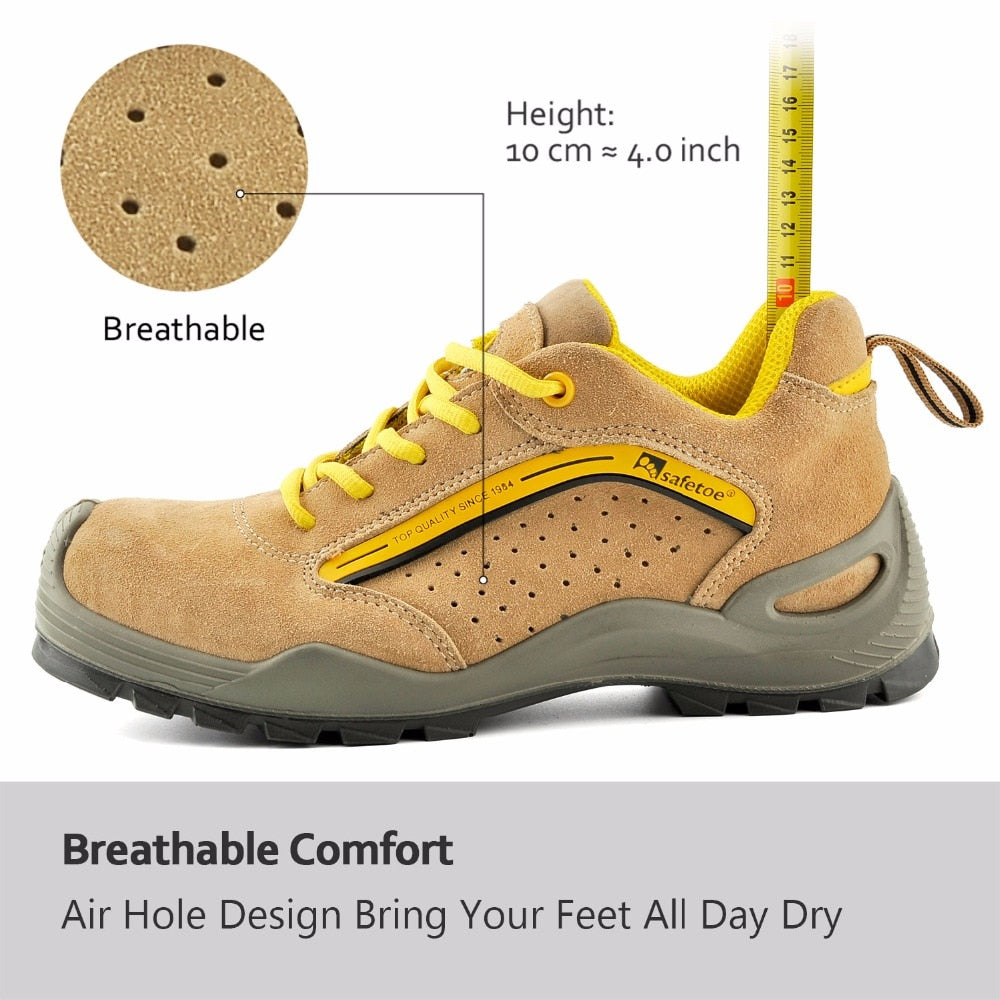 Safety Work Shoes – Cowhide Construction