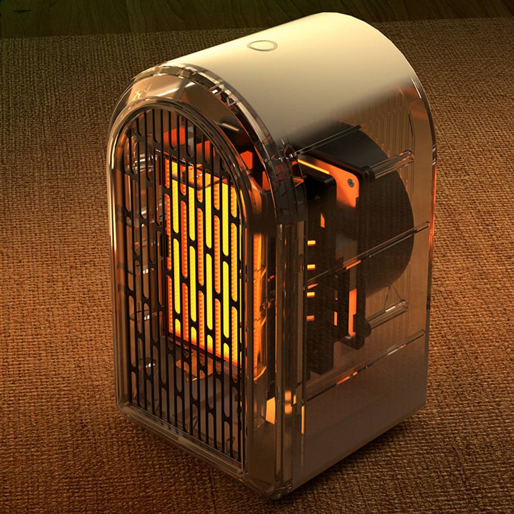 Electric Portable Space Heater Fan Heater Low Energy UK Plug