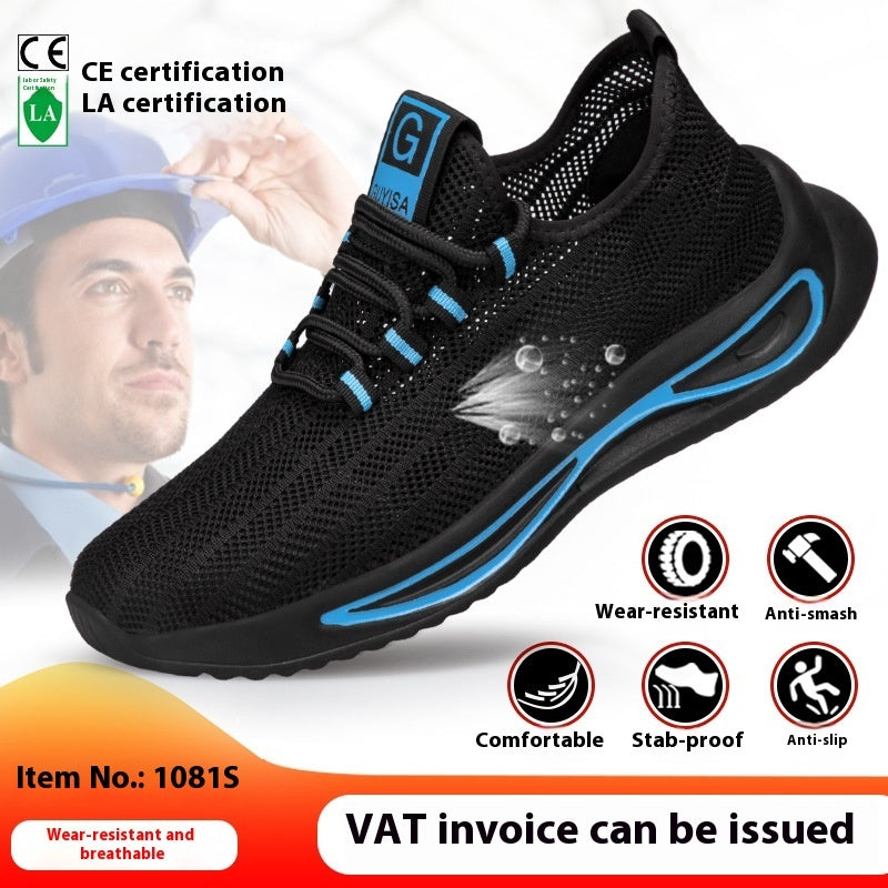 Steel Toe Safety Shoes with Soft Soles