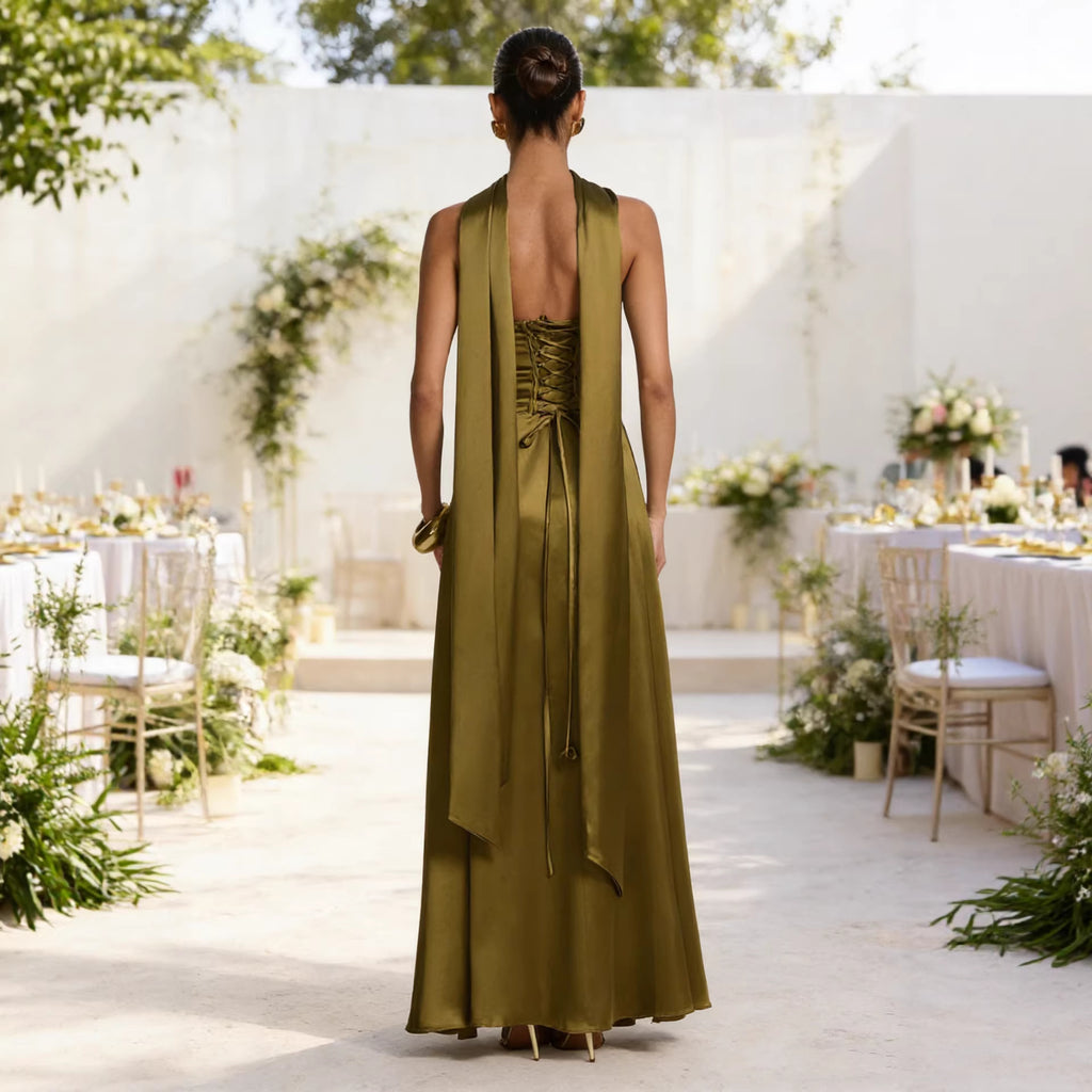 Women's Sleeveless Maxi Dress