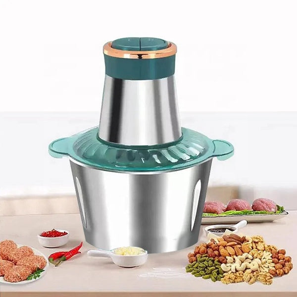 3L Electric Meat Grinder Mincer Mixer Home Blender Mini Food Chopper Processor
