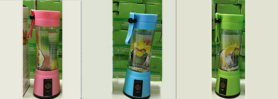 Portable Blender with USB Rechargeable Mini Fruit Juice Mixer