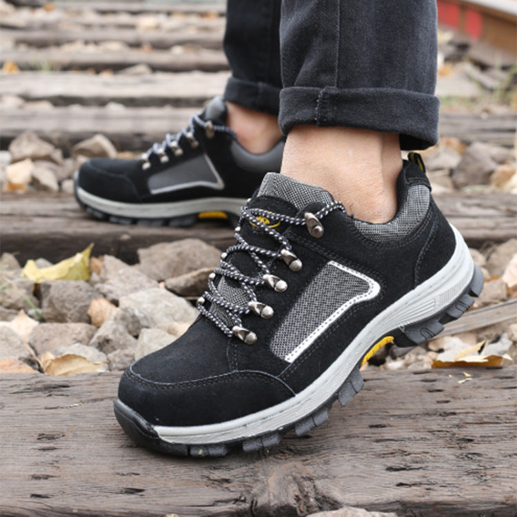 Steel Toe Safety Shoes – Anti-Puncture Work Shoes