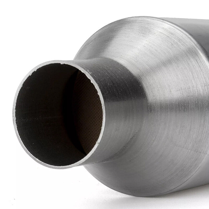 Universal Sports High Flow 400 Cell Catalytic Converter – 2 Inch Stainless Steel