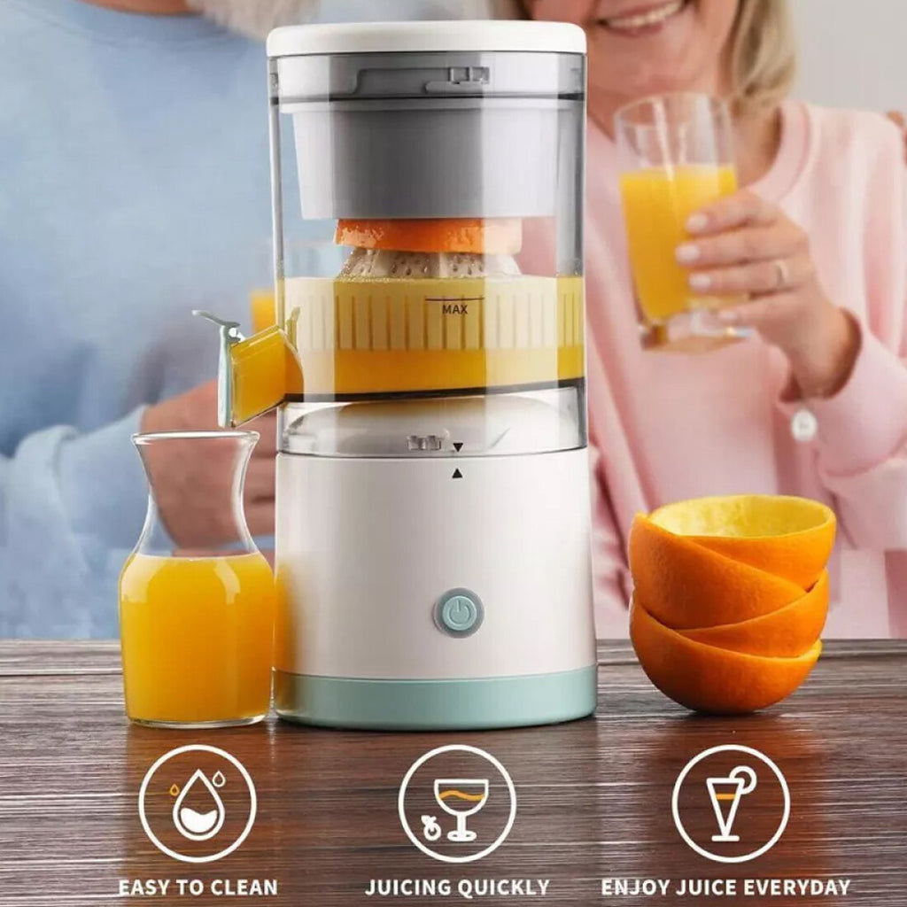 Electric USB Rechargeable Portable Juicer &amp; Fruit Squeezer