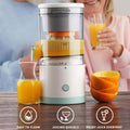 Electric USB Rechargeable Portable Juicer &amp; Fruit Squeezer