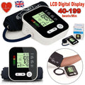 2025 Digital Automatic Blood Pressure Monitor – Upper Arm BP Machine with Heart Rate Monitor (UK)