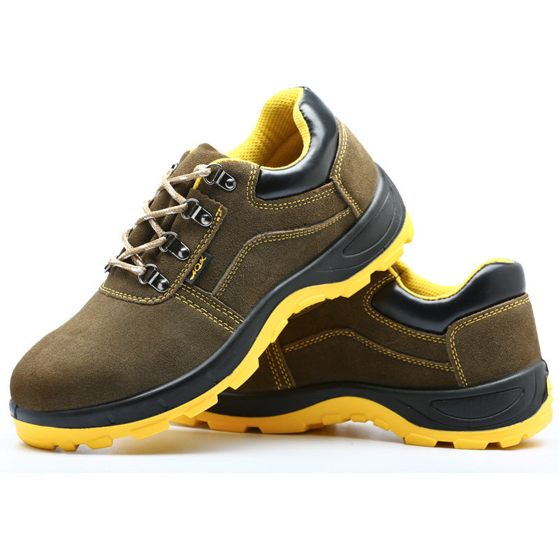 Unisex Comfortable Lightweight Safety Shoes – Anti-Smash Steel Toe Work Shoes