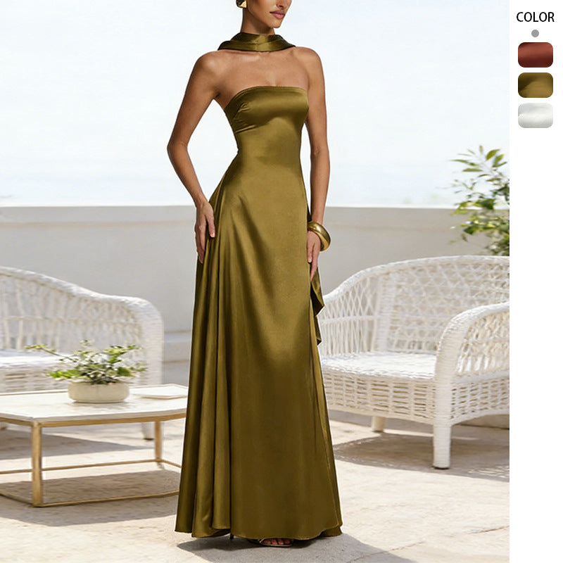 Women's Sleeveless Maxi Dress