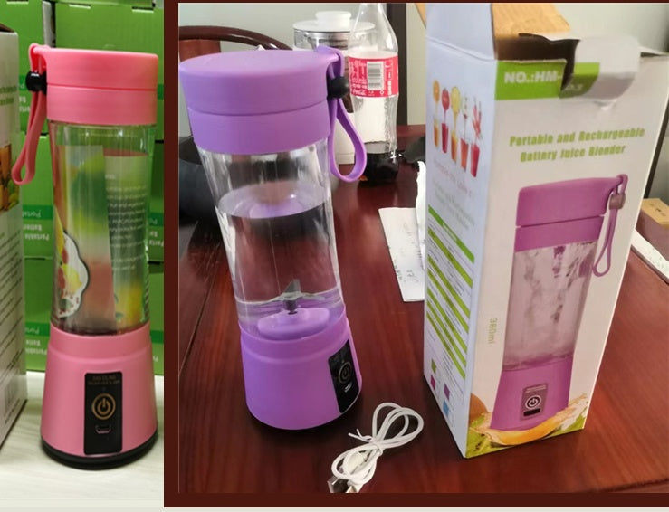 Portable Blender with USB Rechargeable Mini Fruit Juice Mixer
