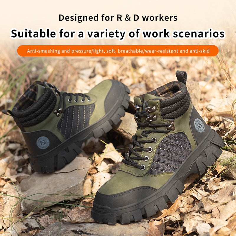 Men’s Safety Work Shoes – Comfortable & Durable Design