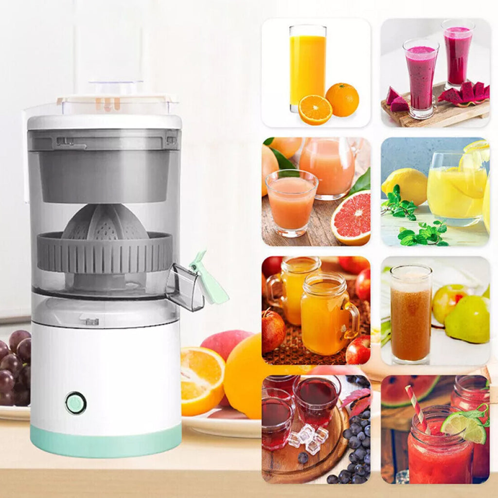 Electric USB Rechargeable Portable Juicer &amp; Fruit Squeezer