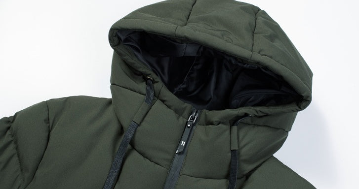 New Men &amp; Women USB Smart Electric Heated Jacket – Winter Thickened Hooded Outdoor Wear (Up to 7XL)