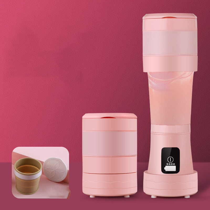 450ML Mini Portable Blender Mixer – USB Rechargeable Smoothie Juicer