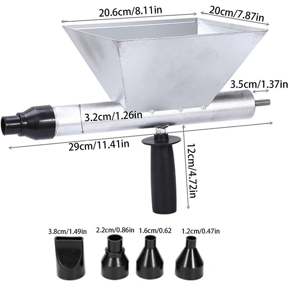 Electric Mortar Grouting Machine Cement Caulking Gun For Brick Walls Pointing UK