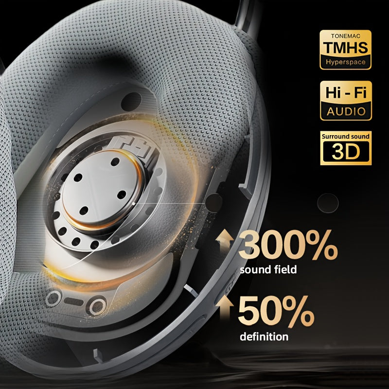 This Bluetooth Headset With A Microphone Offers A 40-hour Playback Time. It Is Retractable, Has High-quality Sound, And Features Soft Memory Ear Cups With Button Control. It Is Suitable For Music