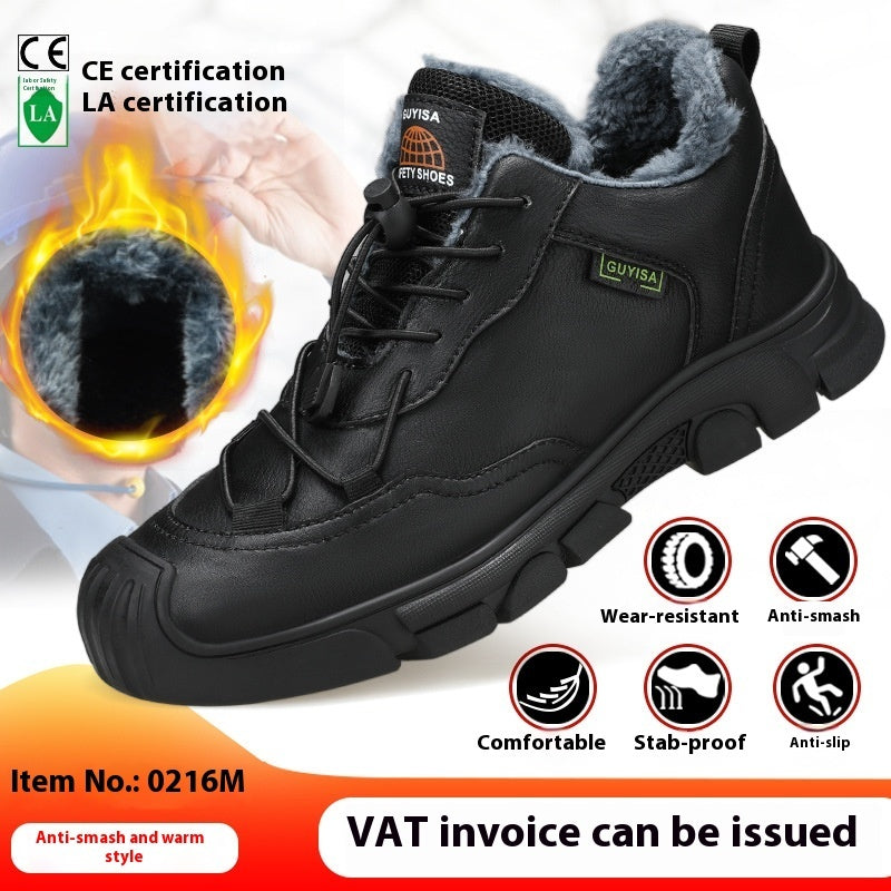 Steel Toe Safety Shoes with Soft Soles