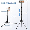 170CM Tall Flexible Phone Tripod Stand with Gooseneck