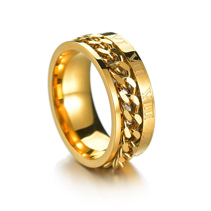 Stainless Steel Men's Ring