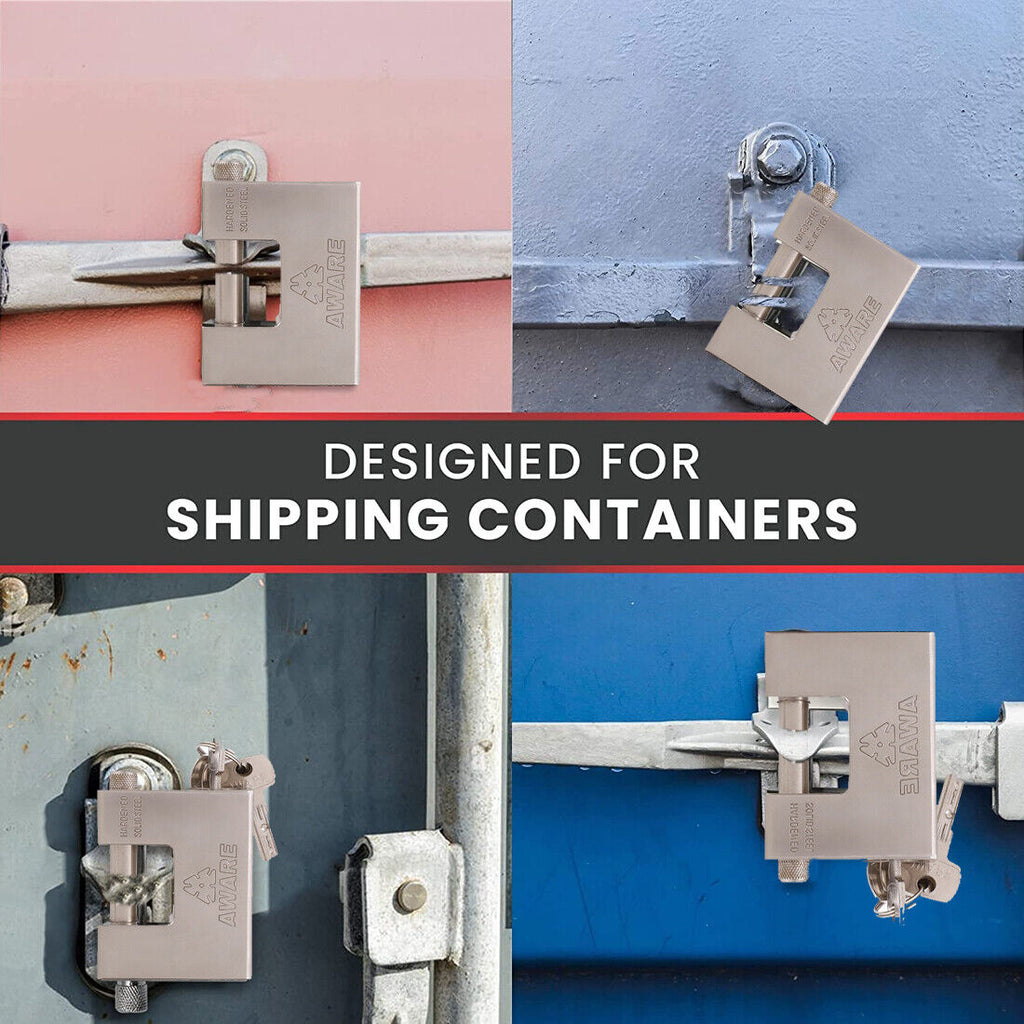 Heavy Duty 94mm Warehouse &amp; Container Padlock with 5 Keys