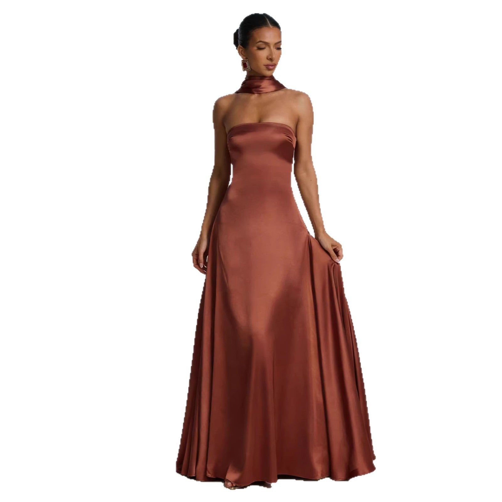 Women's Sleeveless Maxi Dress