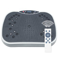 Vibration Plate Exercise Machine – Whole Body Workout Fitness Platform (Grey & Black)